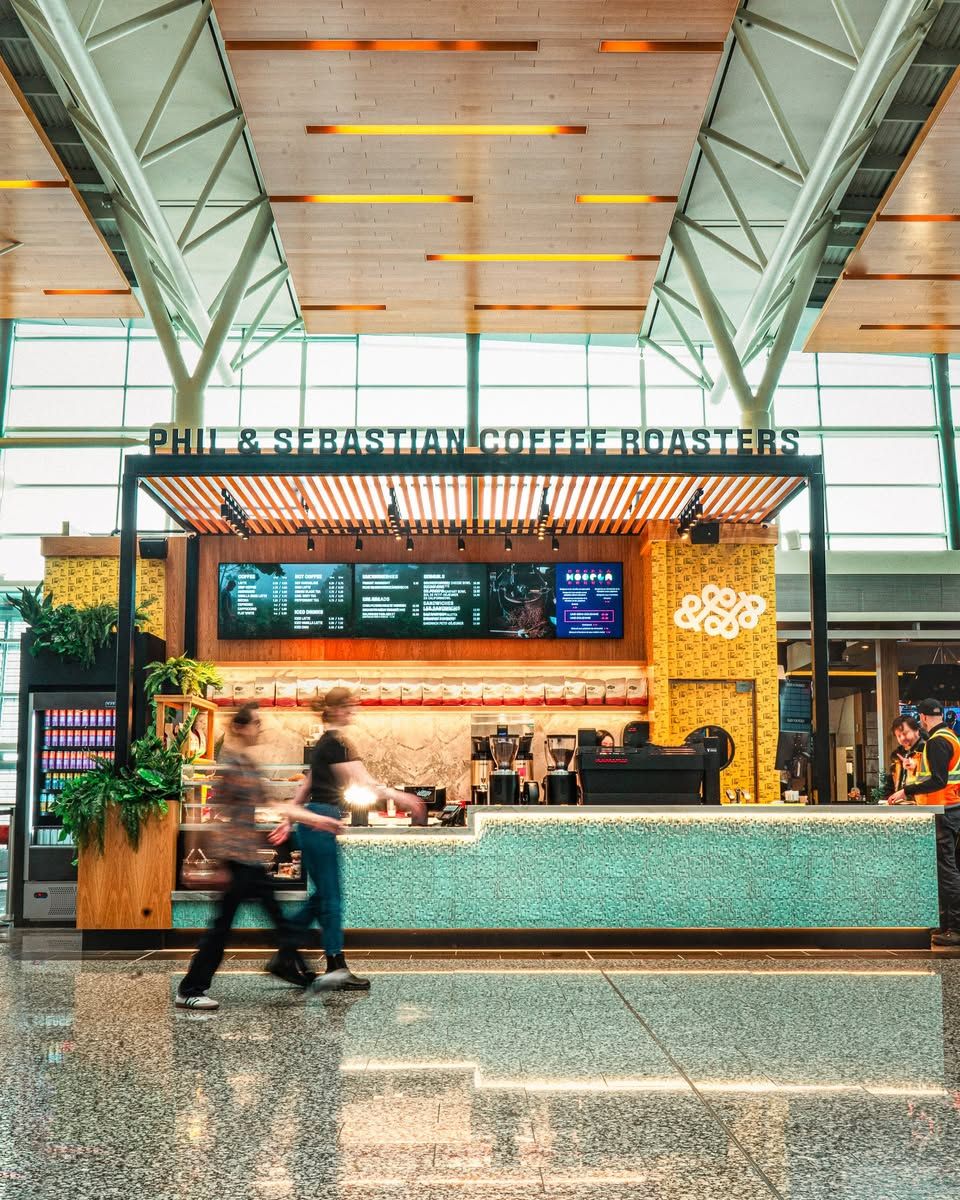 Phil & Sebastian — Calgary International Airport