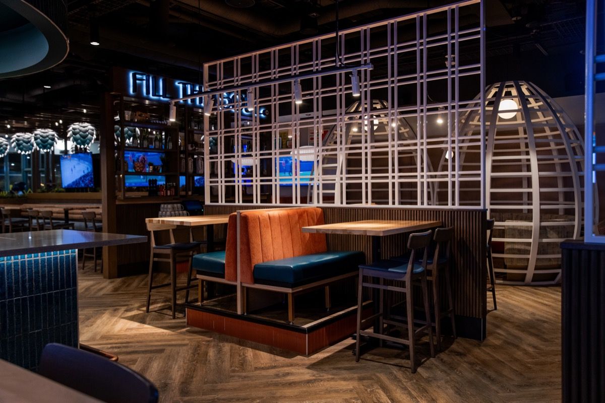 Bar and lounge interior